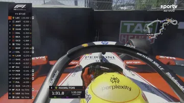 Hamilton bate de leve e causa bandeira vermelha no treino do GP da Espanha